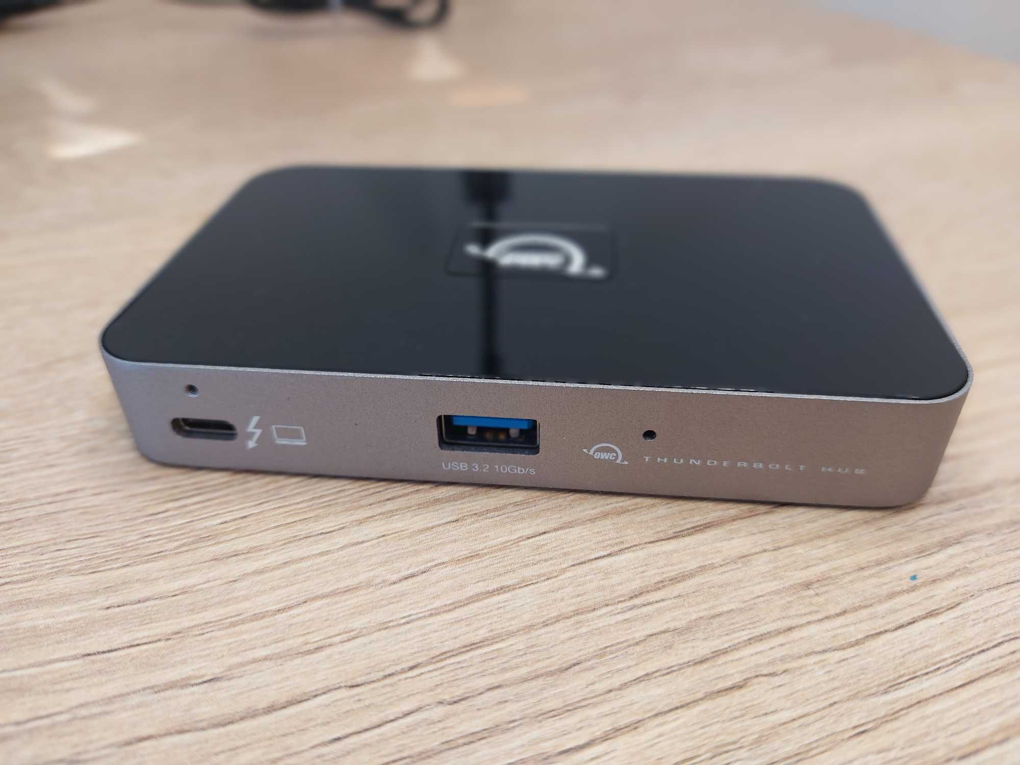 OWC Thunderbolt 4 Hub 3x port TB4 | TB3 | USB-C 40 Gb/s + 1x USB-A