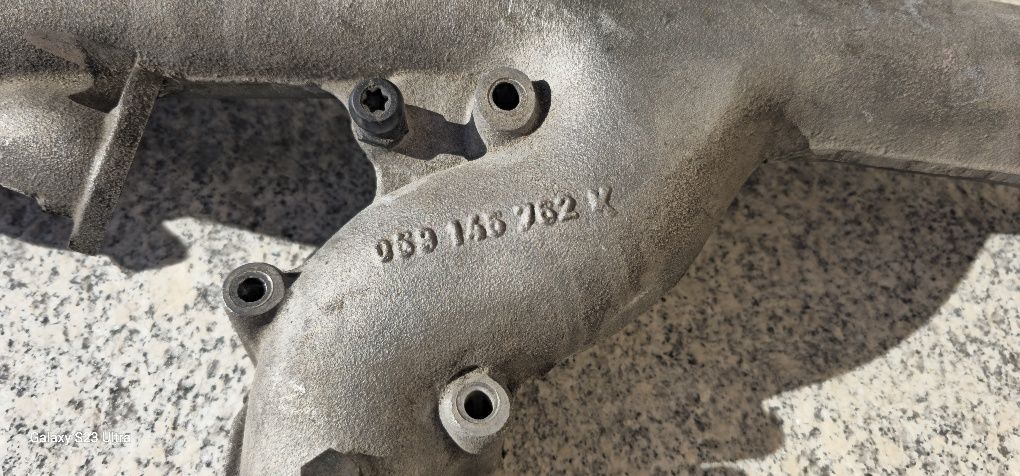 Kolektor ssacy audi a6c6 a4b8 q7 q5 a5 3.0 tdi 2.7tdi aluminium