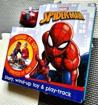 Marvel Spider Man Wind It Up! książka po angielsku z nakręcaną zabawką