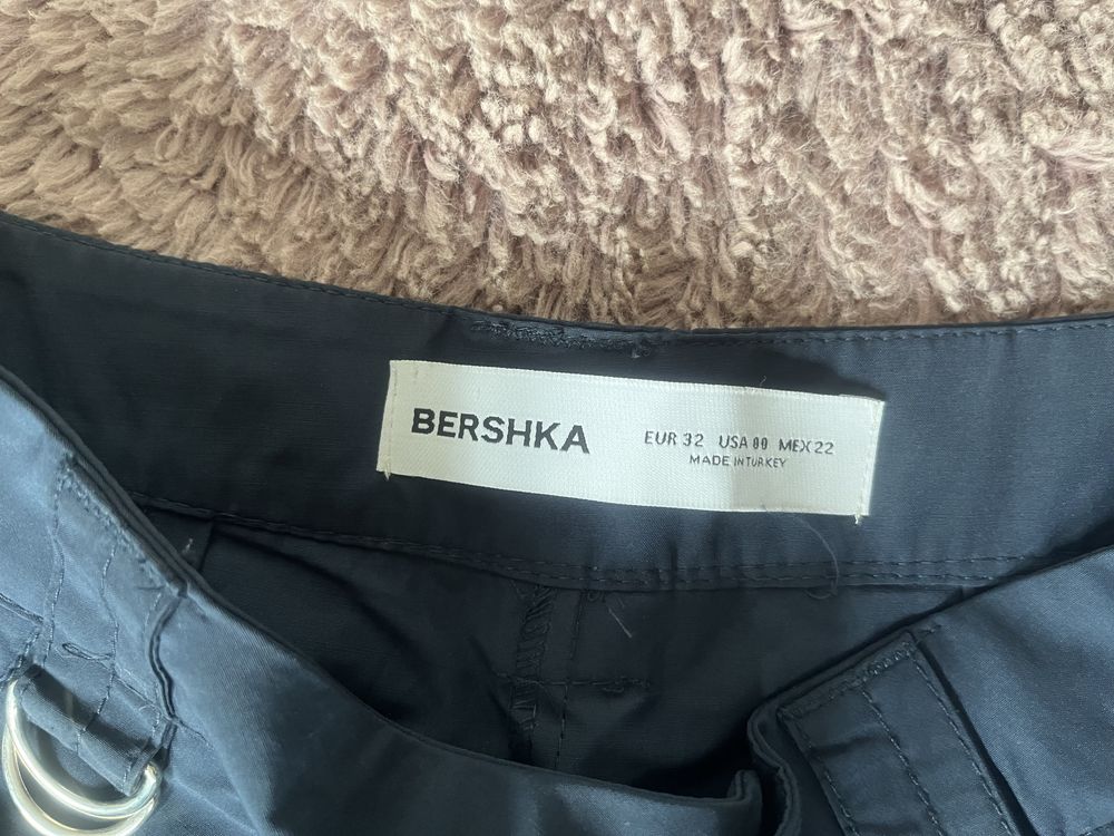 Spodnie granatowe Bereshka r.32 r.152 r.158 dla dziewczynki