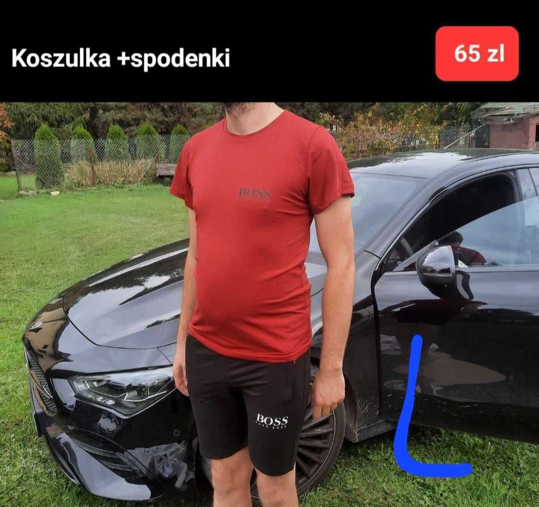 Koszulka i spodenki dostepne rozmiary podane na zdjeciach