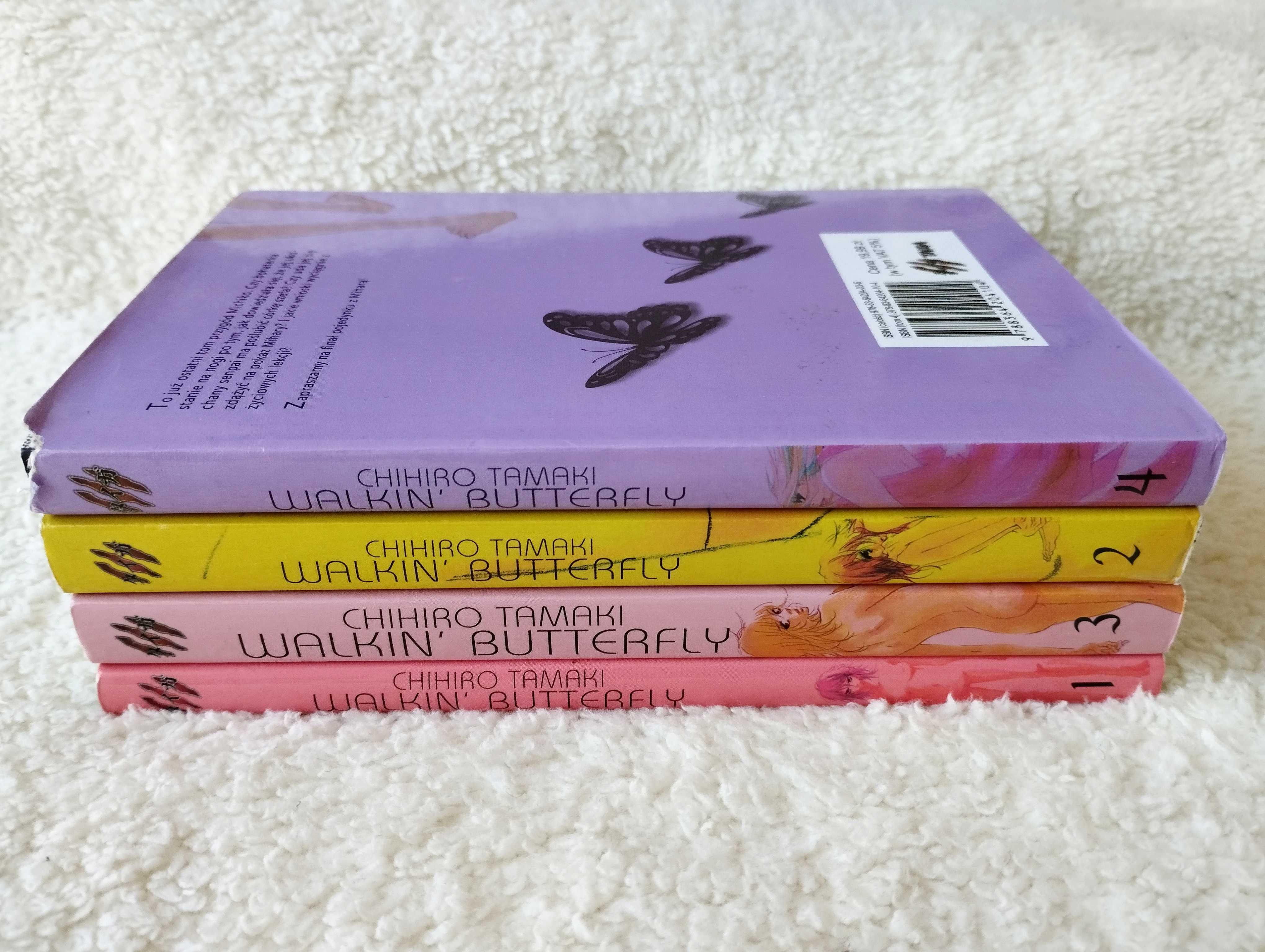 Manga "Walkin' Butterfly" - Chihiro Tamaki, tomy 1-4 (komplet)