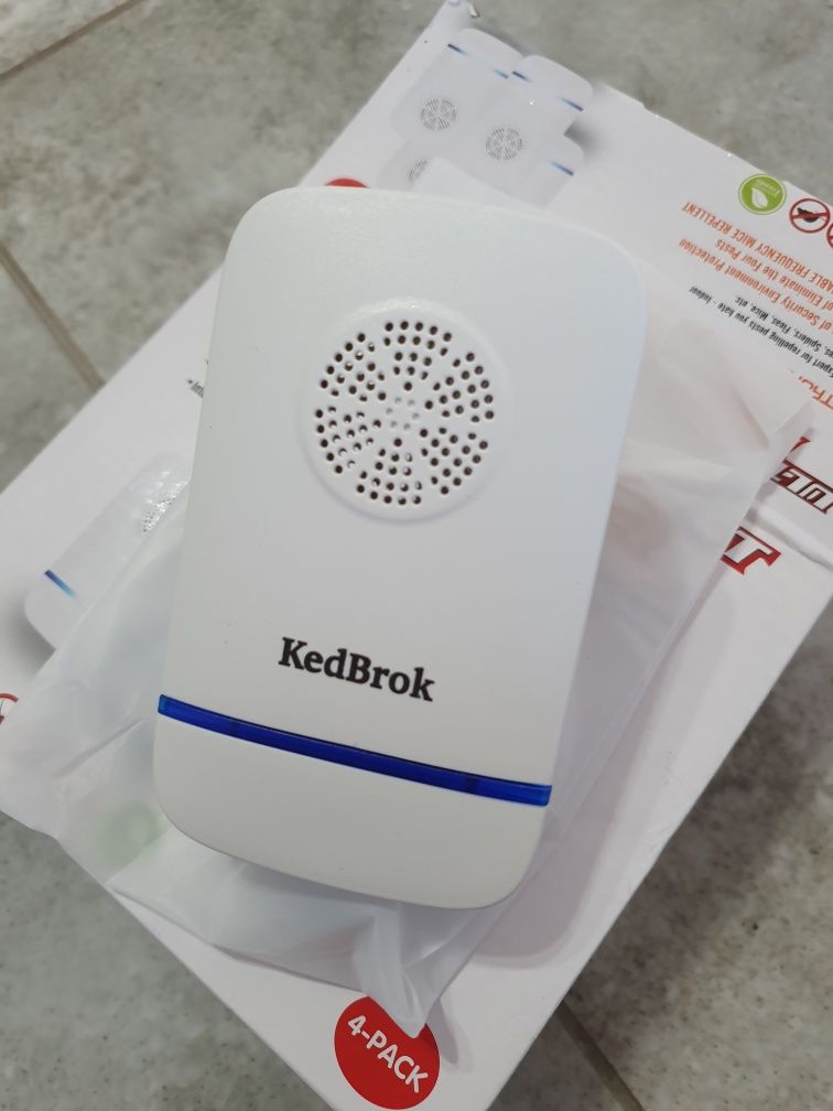 KedBrok Ultradźwiękowy odstraszacz Komar 4 Pack, Ultradźwiękowy Odstra