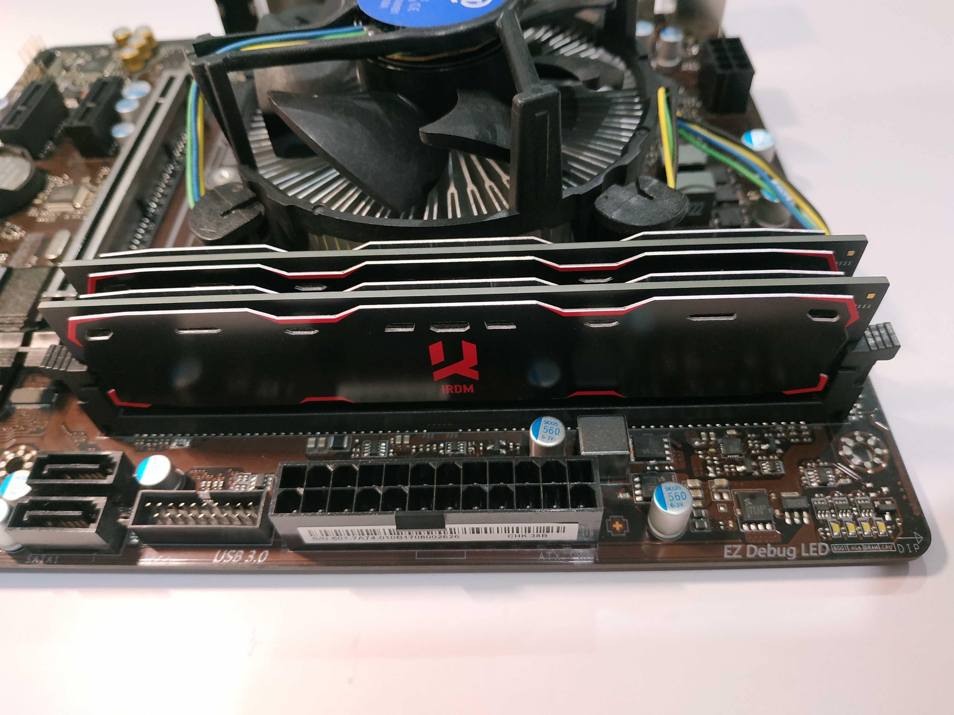 комплект MSI B250M PRO-VH + i5 7600k + goodram ddr4 2x8 gb 2400 mhz