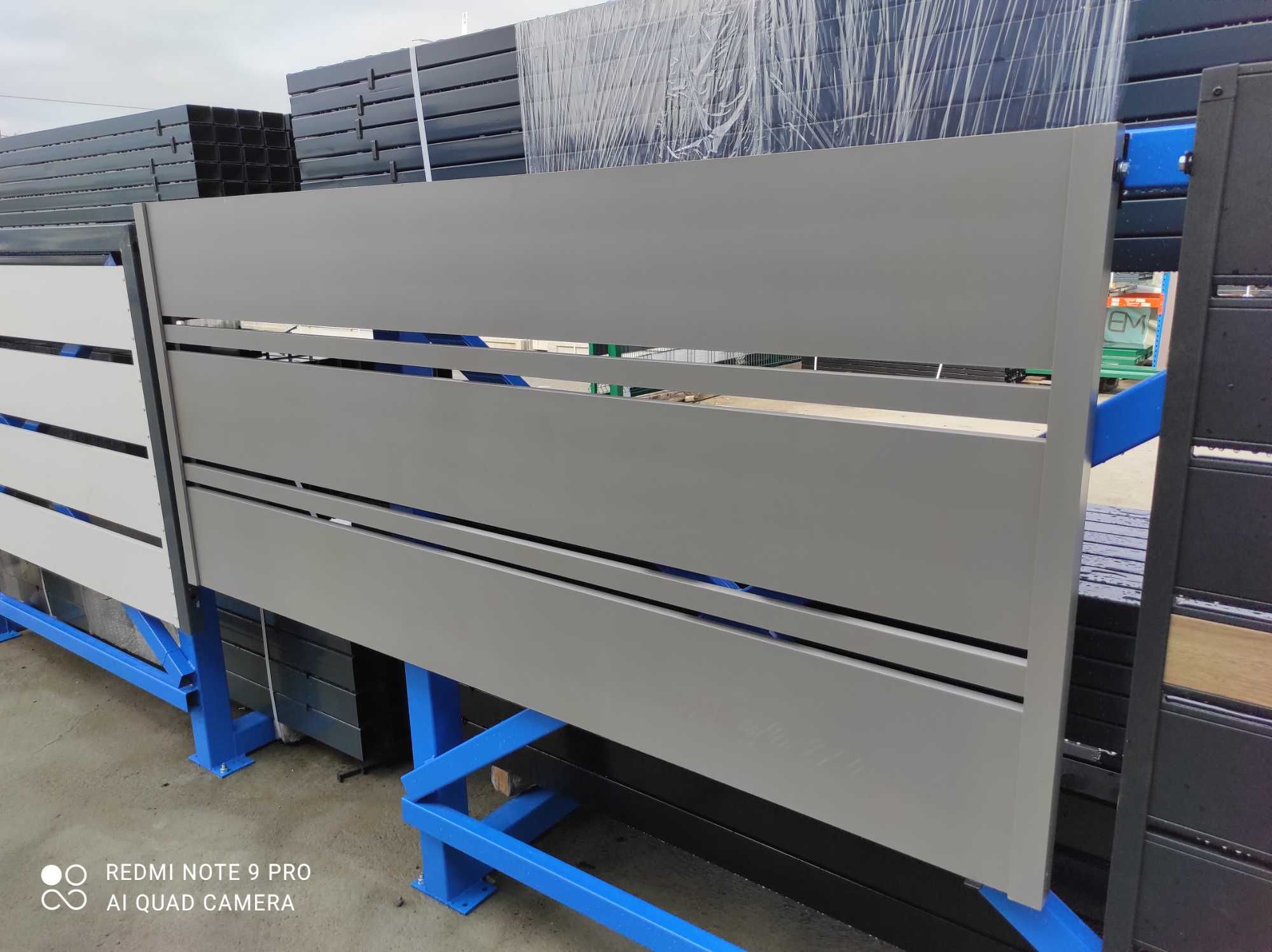 profil aluminiowy malowany 150x20 deska 600cm przęsło brama panel
