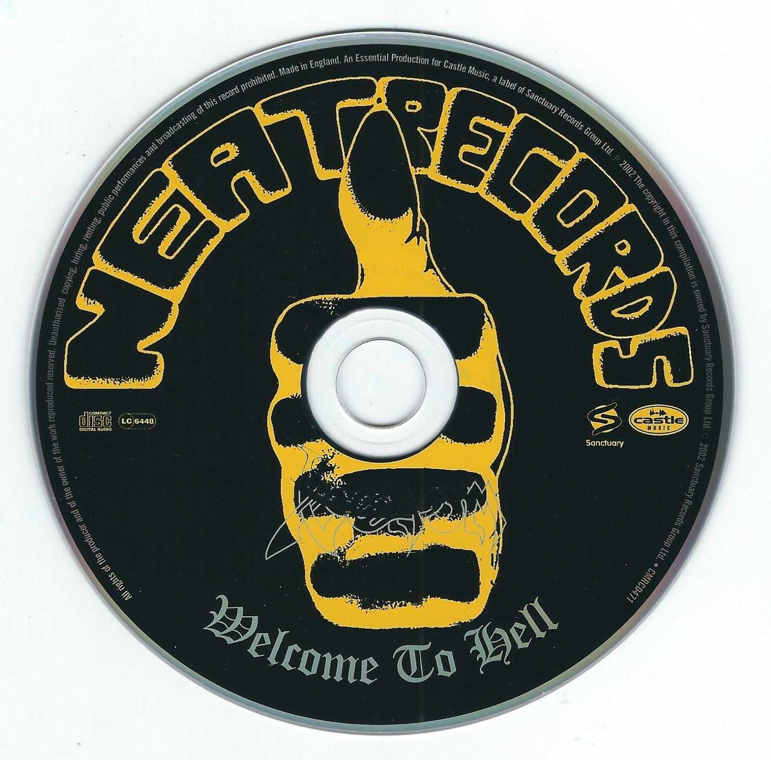 CD Venom - Welcome To Hell (2002) (Sanctuary)