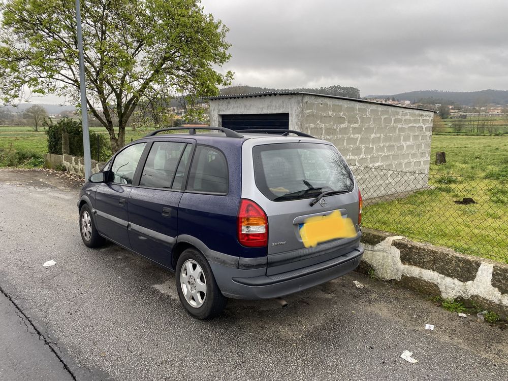 Zafira elegance 1.6 - 2000 gasolina