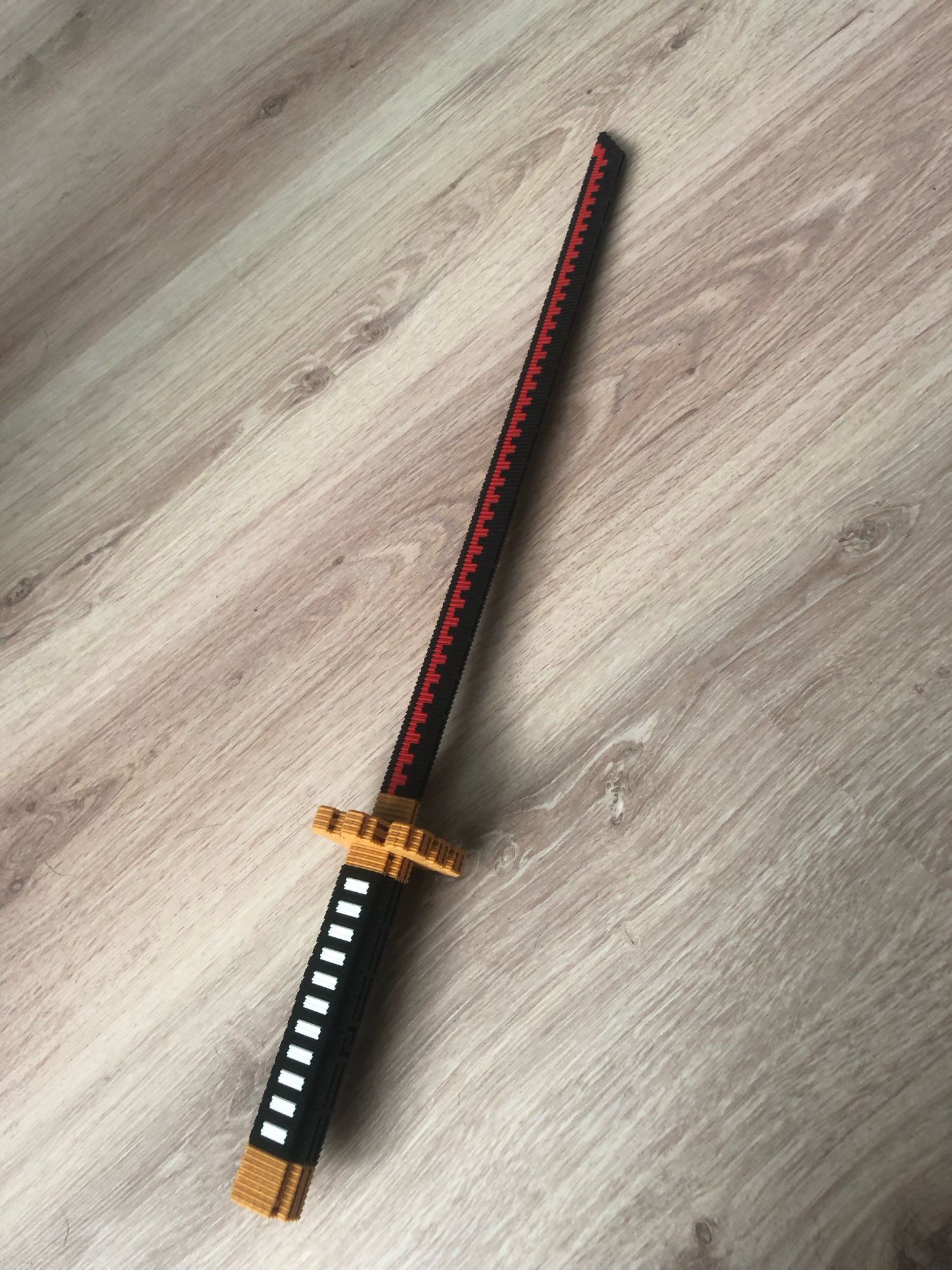 Anime One piece самурайский меч катана лего аниме katanalo lego Зоро