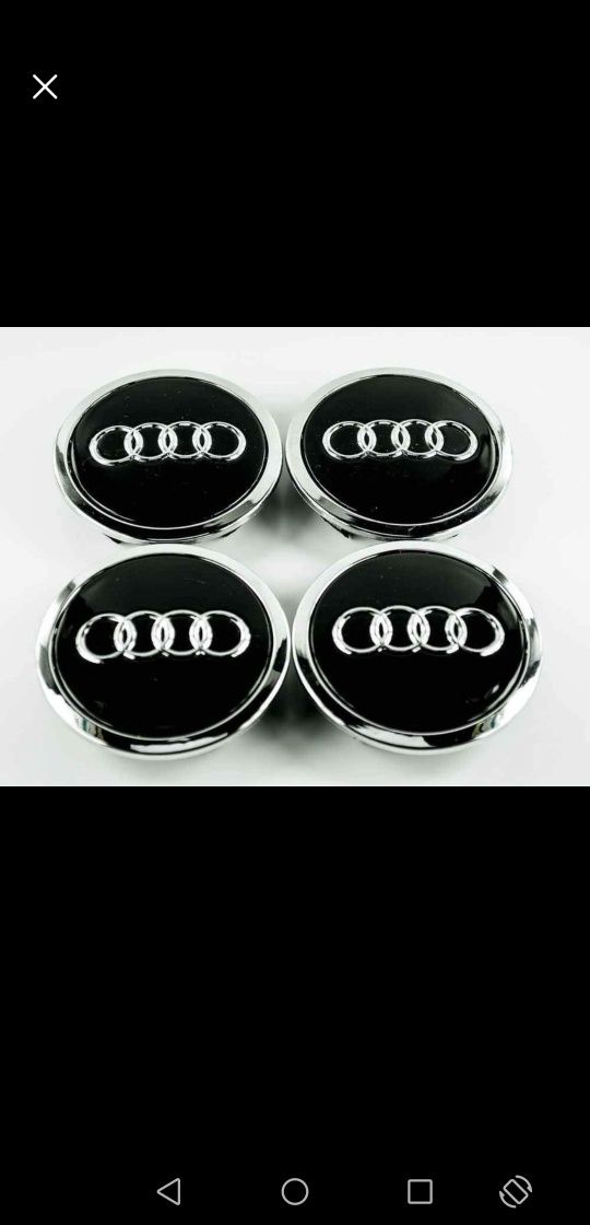 Centros jantes audi 68/69mm