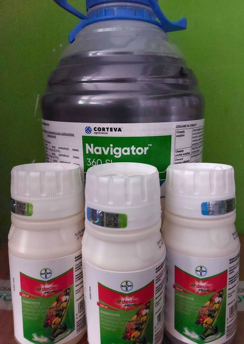 NAVIGATOR 360 SL 5l na chwasty w rzepaku + DECIS MEGA 3x250ml