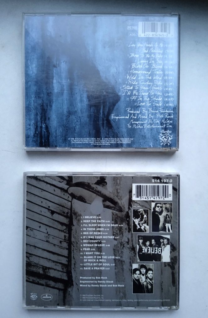 Bon Jovi, диски CD, якість, ліцензія!