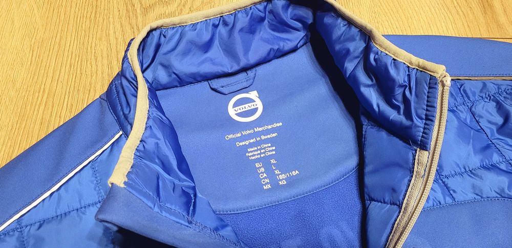 VOLVO OFFICIAL Męski Softshell roz. XL - J NOWY