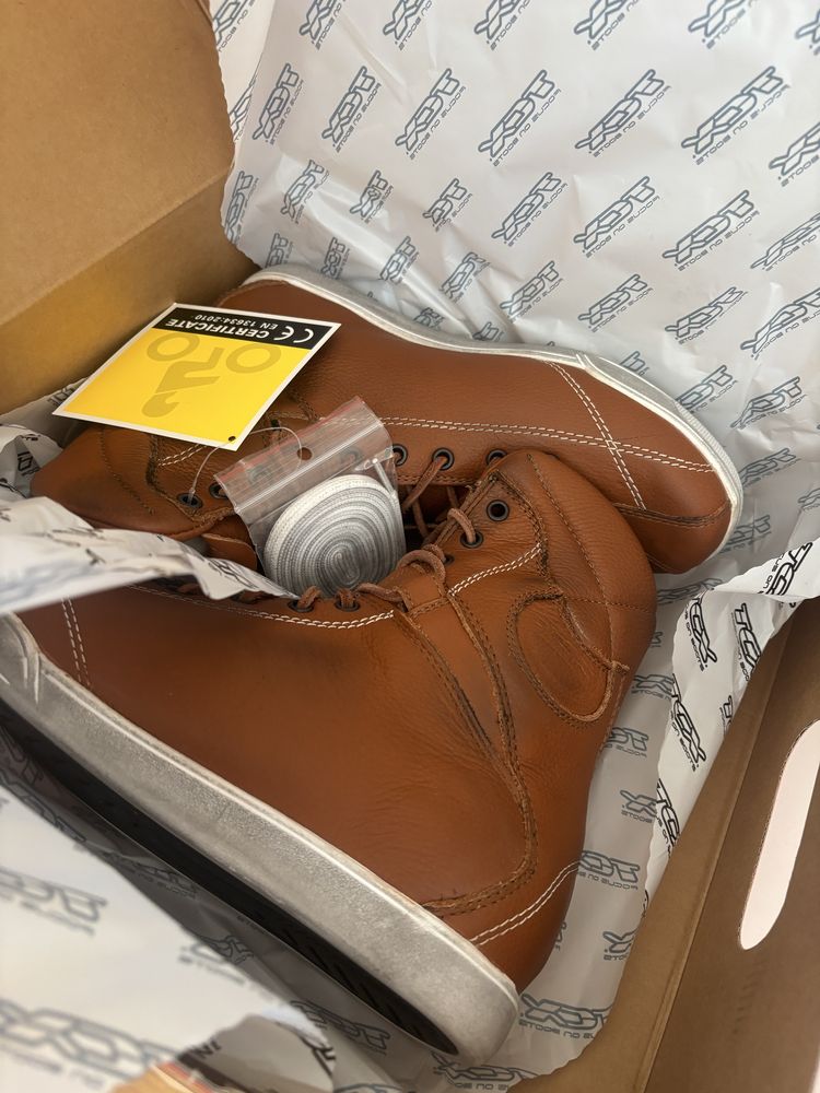 Buty motocyklowe TCX X-RAP Retro Tobacco rozmiar 40
