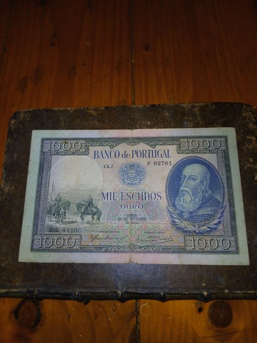 Nota de Mil  Escudos