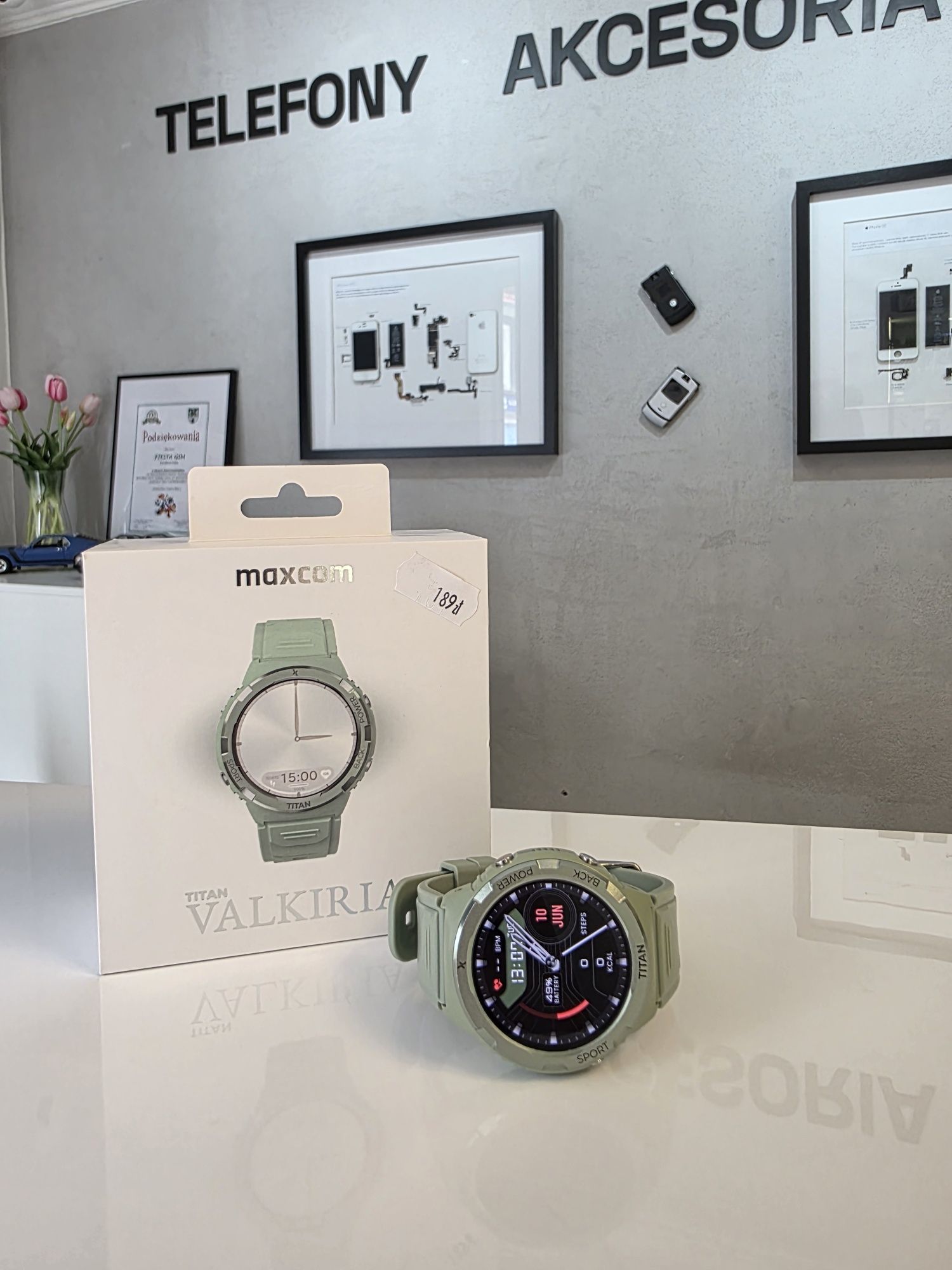 Smartwatch Maxcom Titan Valkiria Android/iOS.