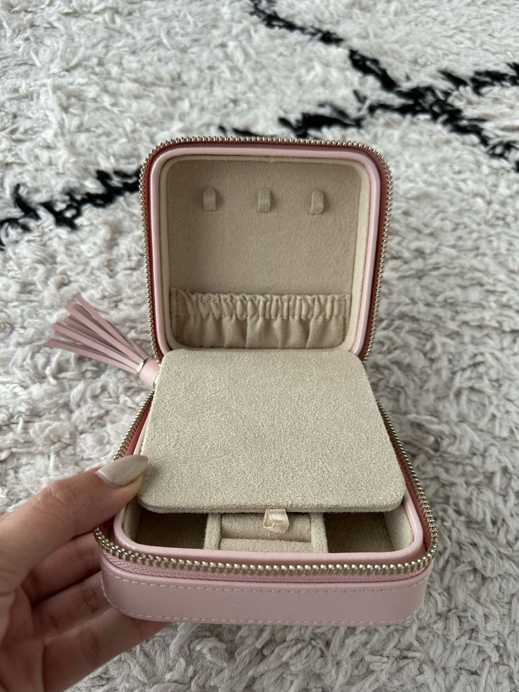 Porta-jóias rosa Boutique dos Relógios