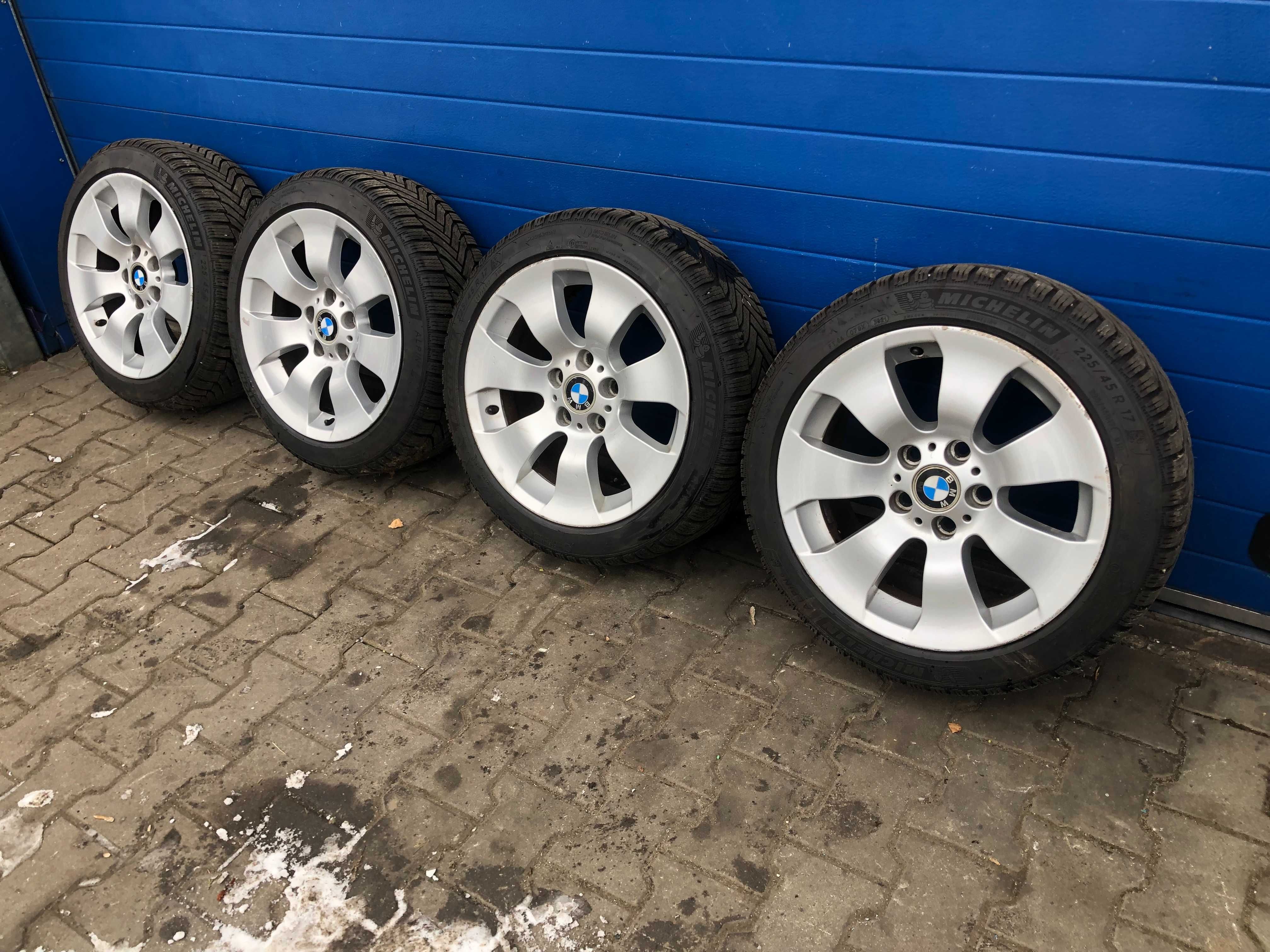 Felgi Kola Opony 17x8j BMW E90 E91 E92 E93 MICHELIN 225/45/17 Nowe