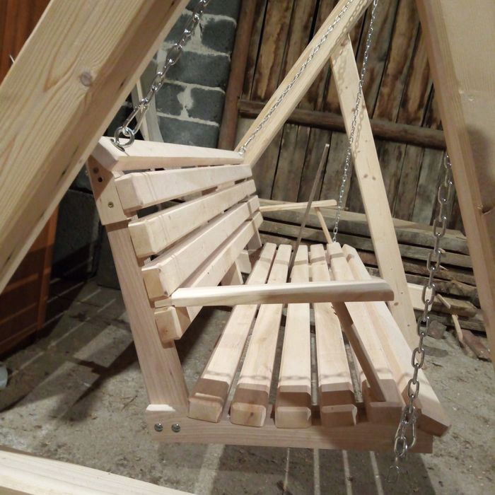 Solidna Huśtawka z kantówki