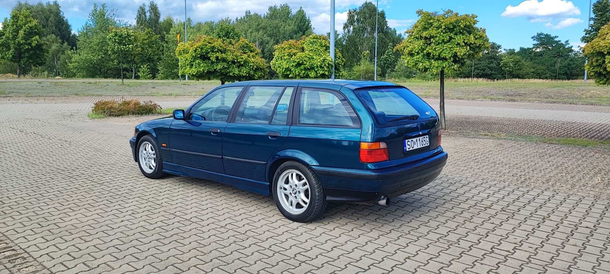 BMW E36 318i+LPG/HAK nowa Klima i progi, DAILY, 3 kluczyki, Touring