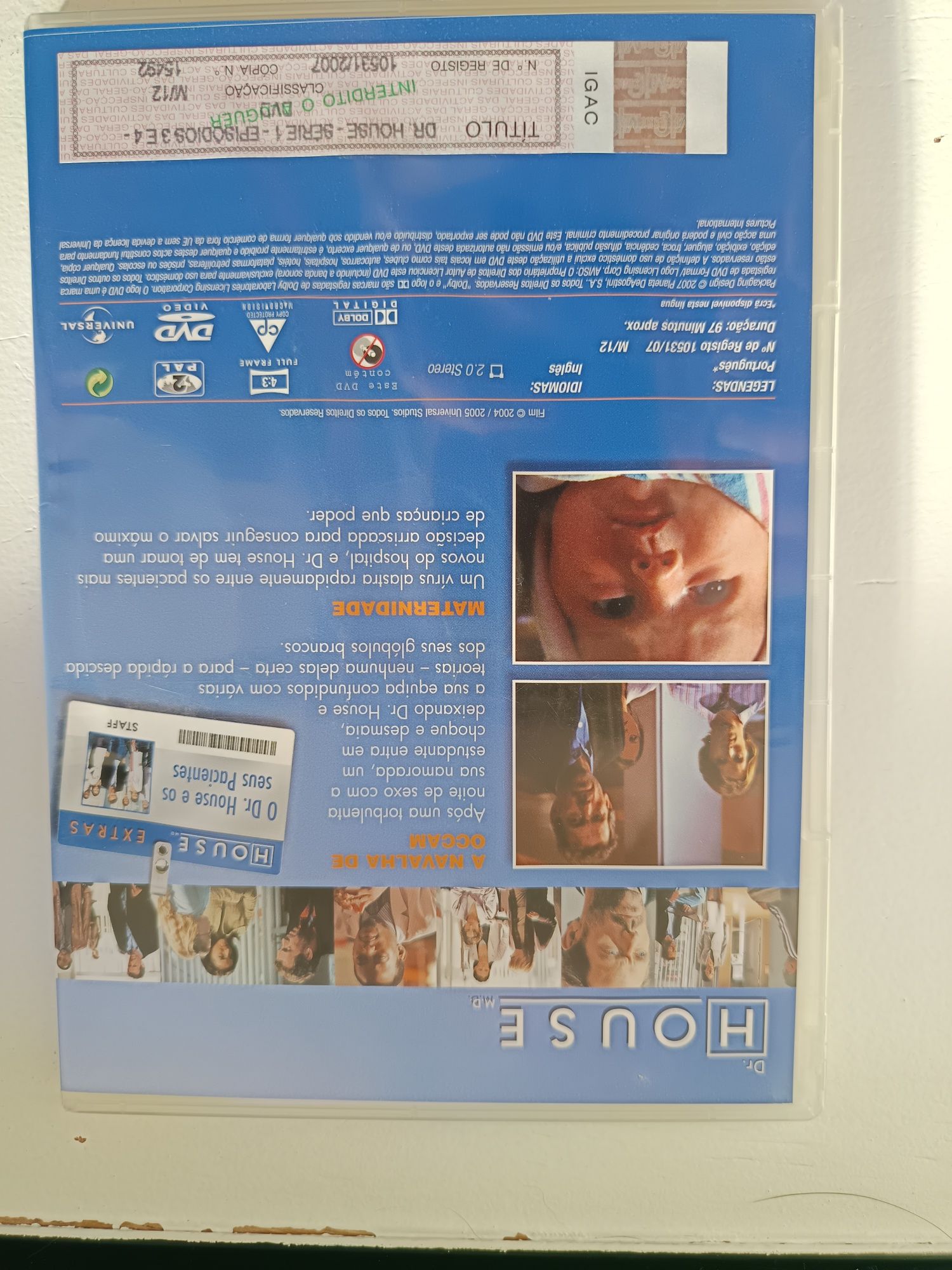 DVD dr house     .