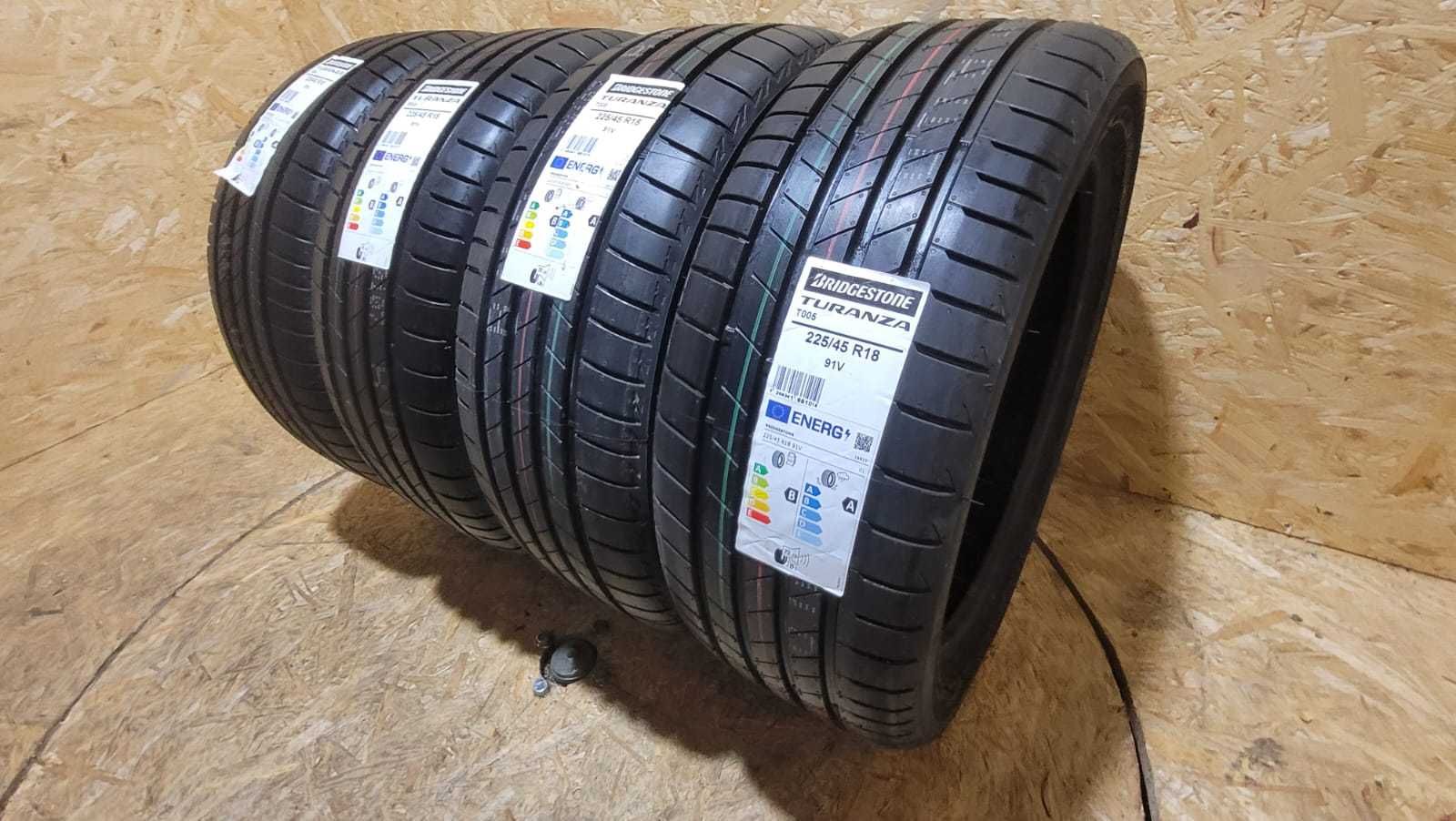 Opony letnie 225/45/18 Bridgestone Turanza T005 91V NOWE 2023r.