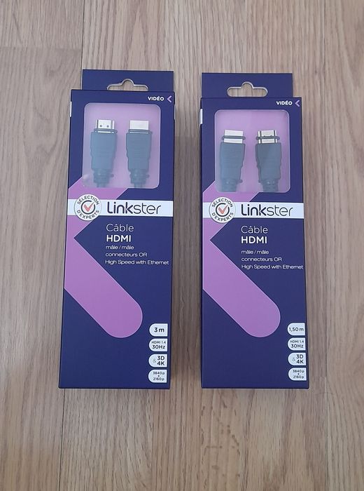 PROMOÇÃO - Cabo HDMI Dourado Full HD/4K Ultra HD(Artigo Novo na Caixa)