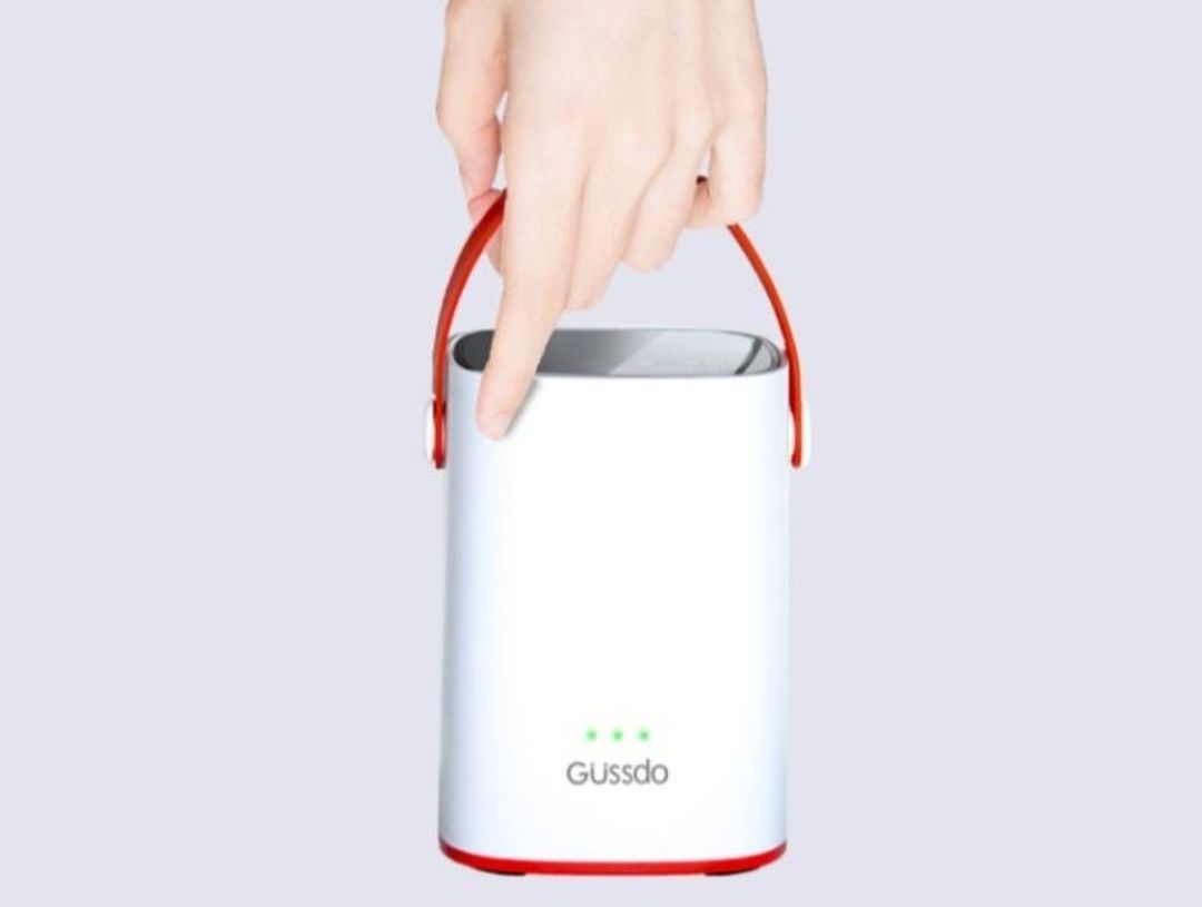 Компактный и мощный компрессор Xiaomi Gussdo Car air pump