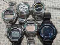 Продаю фирменные оригинальные металлические  Casio G-Shock , рабочие