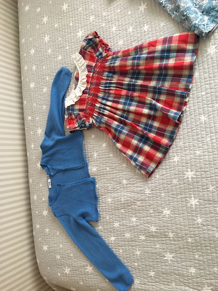 Vestidos Patricia Mendiluce e knot(9/12 e 12/18)Novo