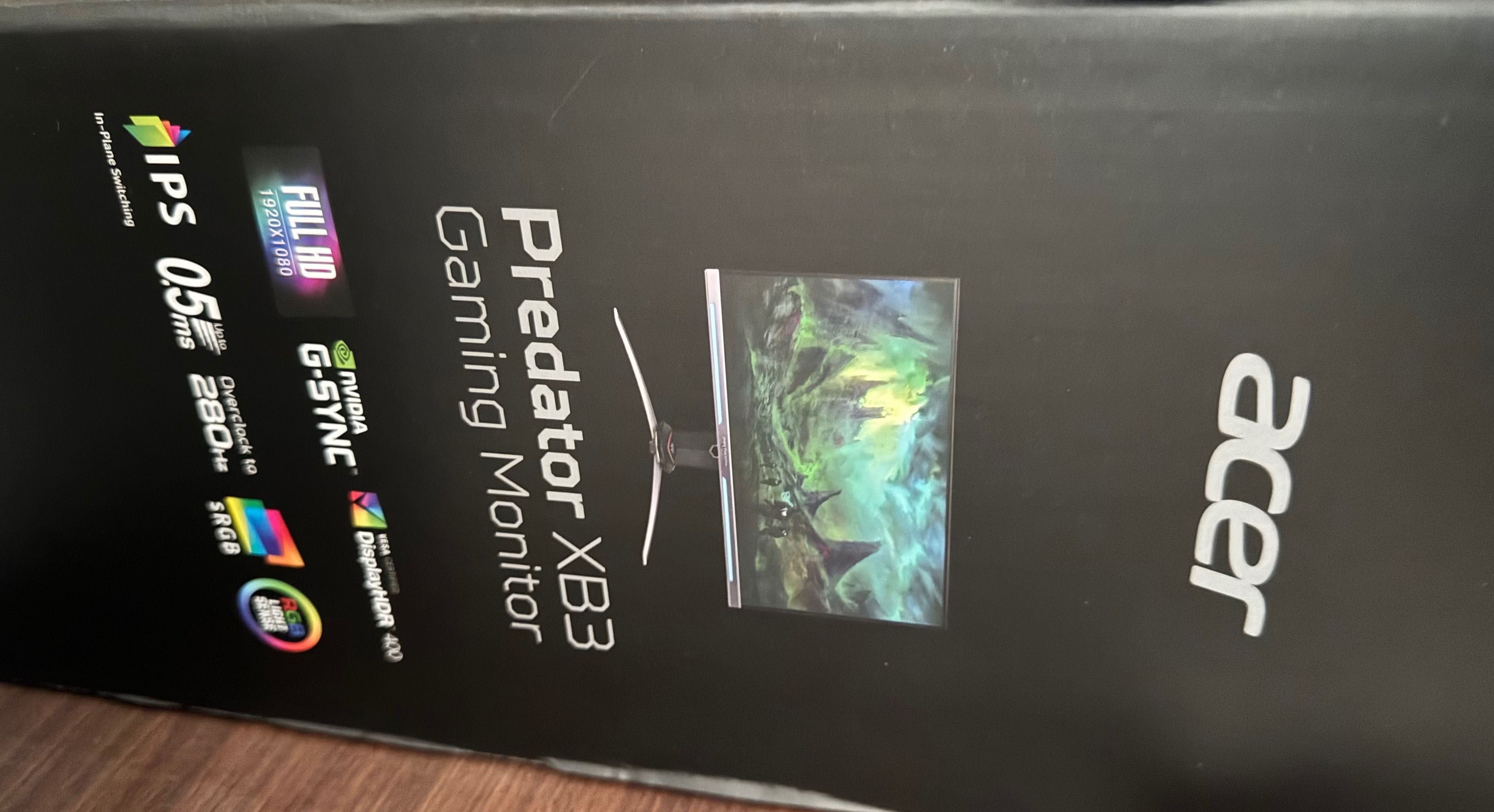 Sprzedam monitor Acer predator XB253Q 280hz