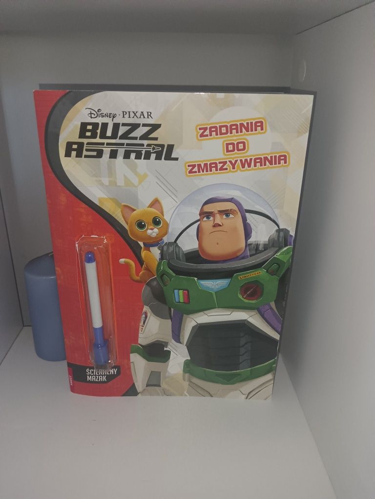 Disney Buzz Astral Zadania do zmazywania ze scieralnym mazakiem