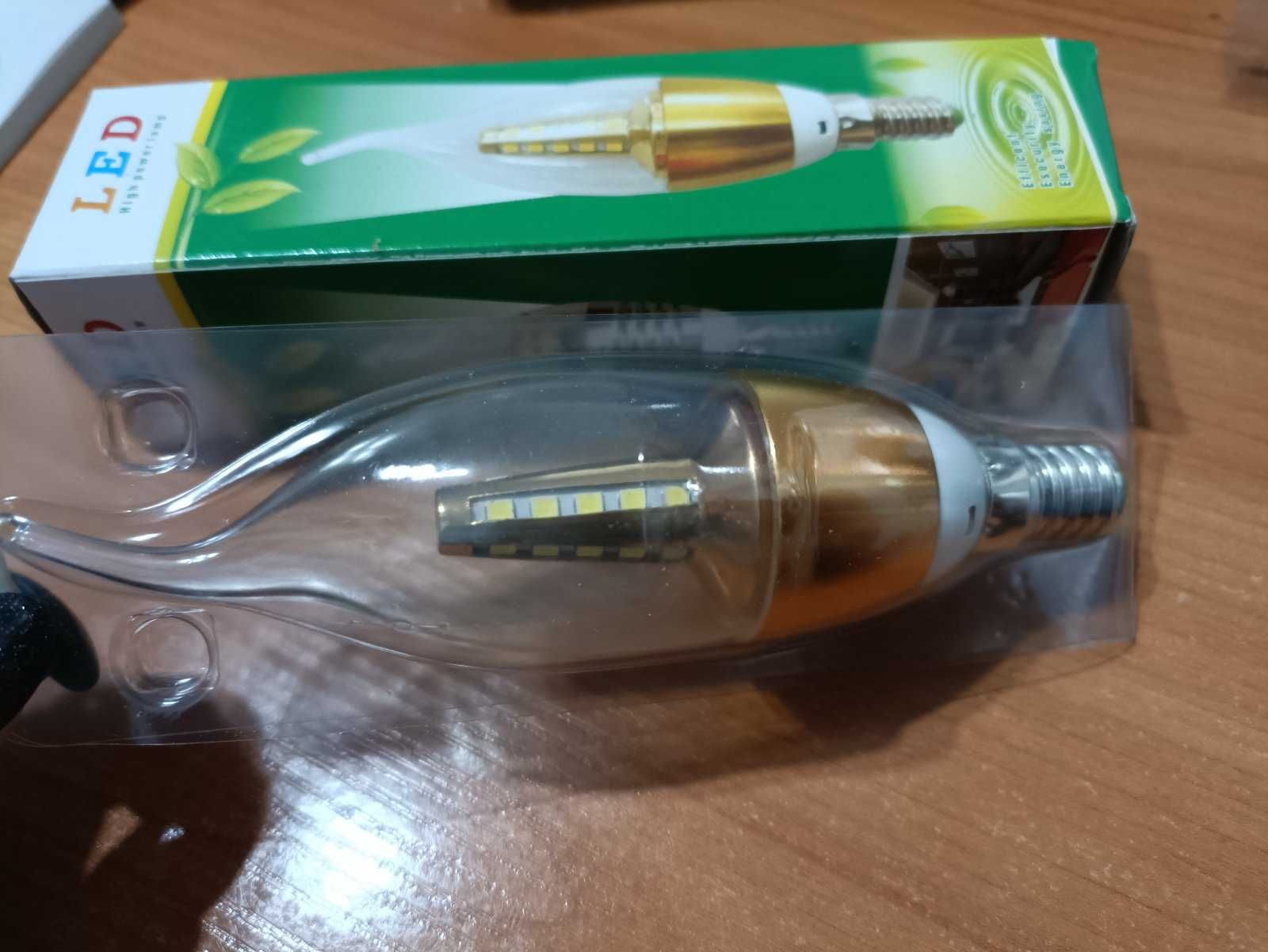 Лампа светодиодная e14 LED 5 Вт (цена за 7 штук)