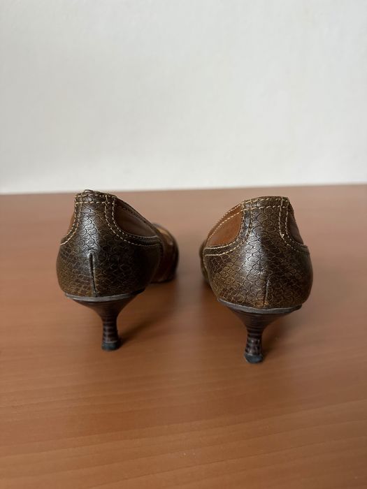 Sapatos Castanhos Nº 38