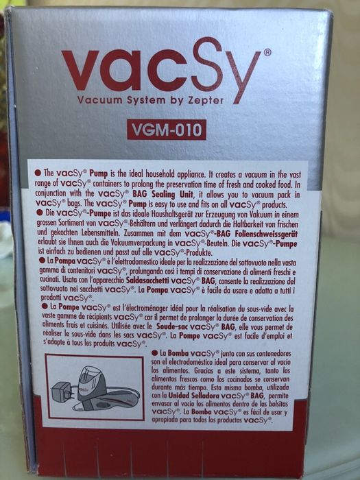 Vacsy VGM- 010 zepter Вакуумный насос вакси Цептер