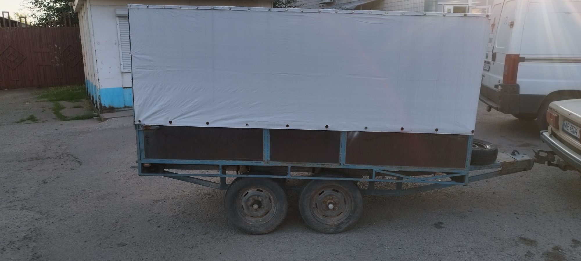 Двухосный прицеп КЛЕВЕР 2.70×1.80; ОБМЕН