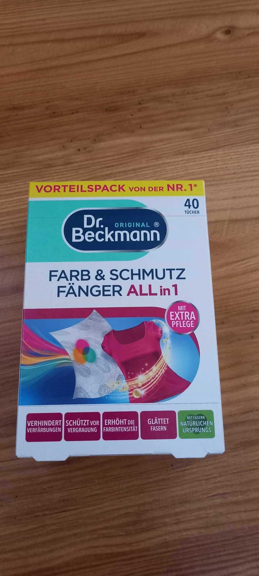 Dr.Beckmann Chusteczki zapobiegające farbowaniu tkanin 40 sztuk