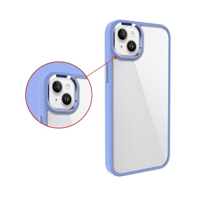 Etui do iPhone 12 / 12 Pro MX Glossy Case Obudowa Hybrydowa Fioletowa