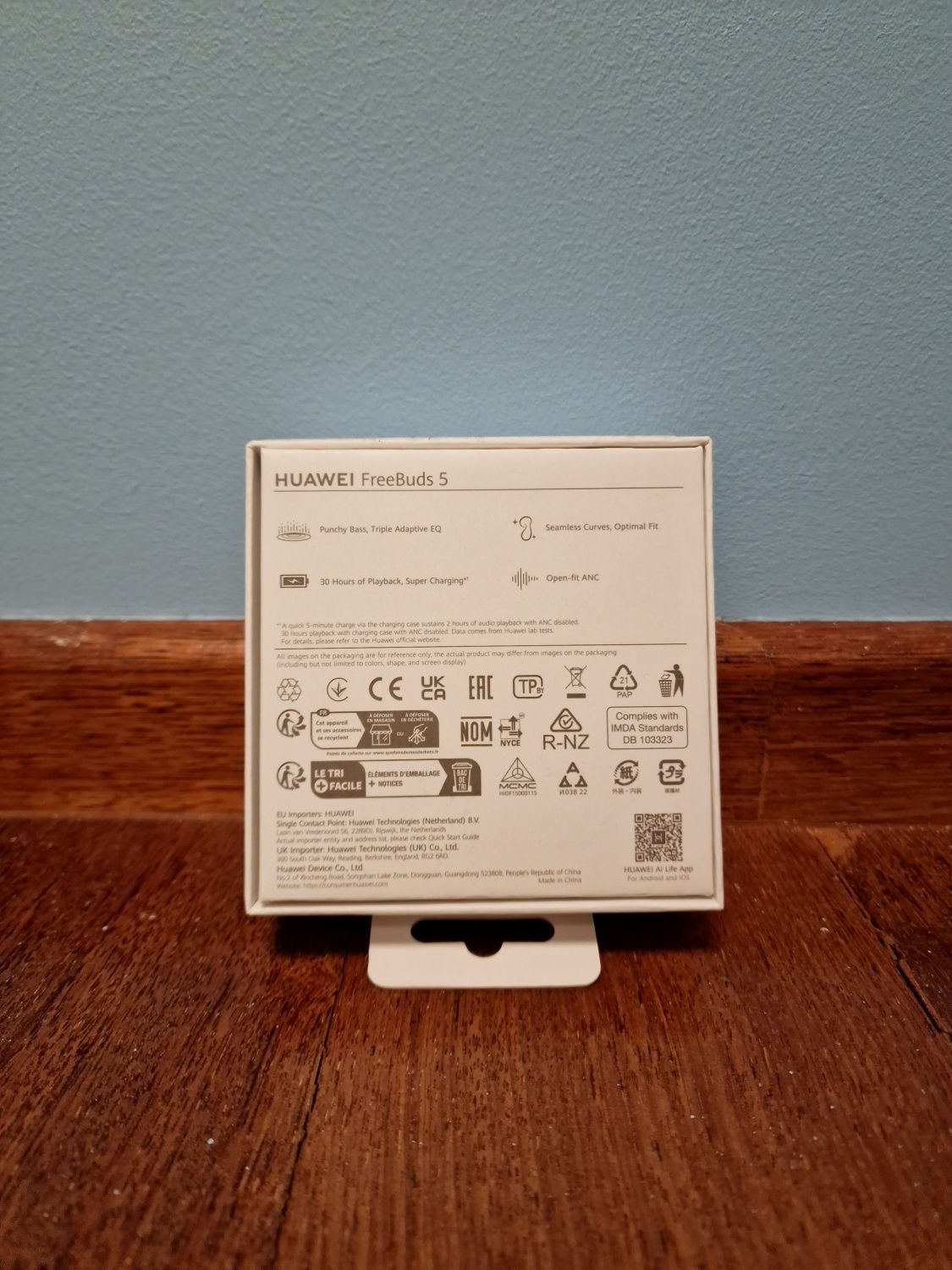 Słuchawki Huawei FreeBuds 5 bezprzewodowe, douszne, używane