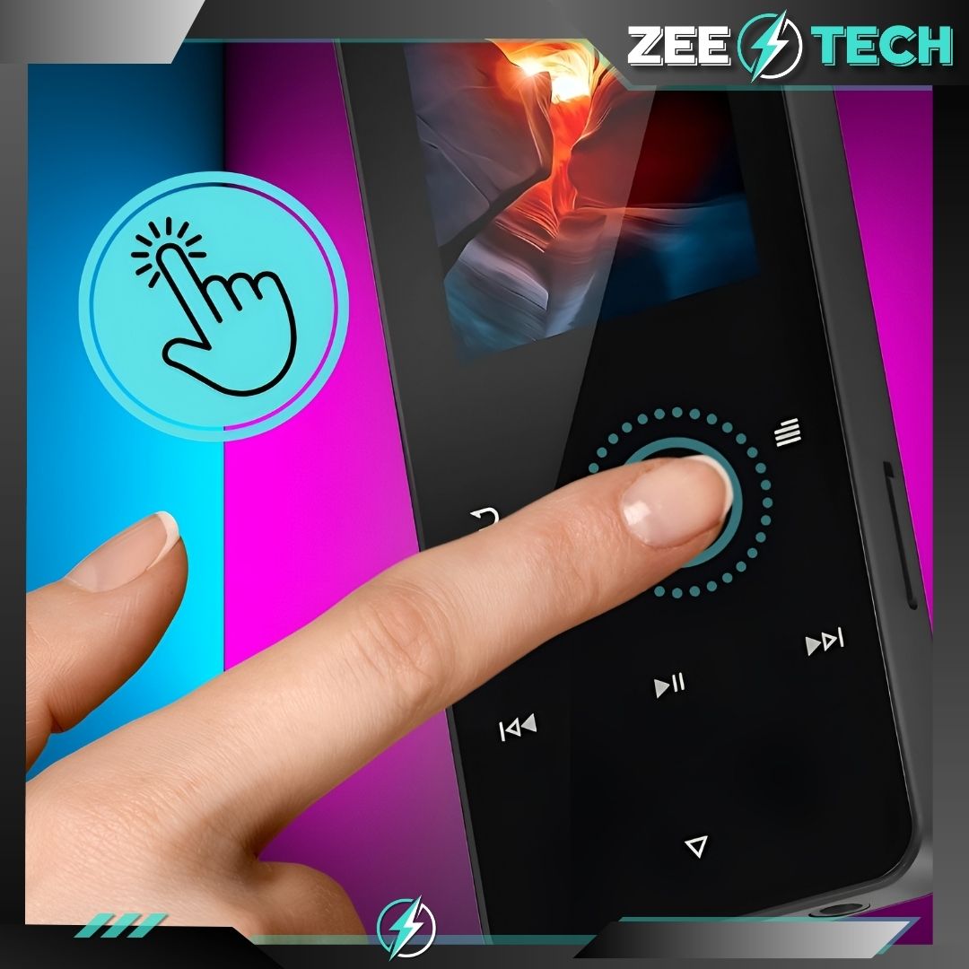 Odtwarzacz Mp3 Mp4 16Gb Bluetooth Głośnik Radio Dyktafon Słuchawki