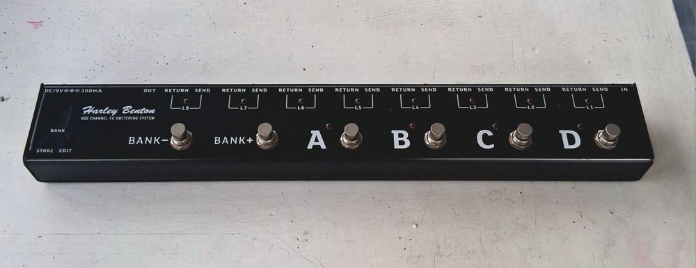 Pedal Switcher Harley Benton