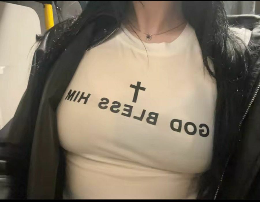 Футболка y2k God Blass him