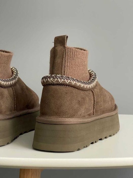 Зимові Жіночі Уггі UGG Tasman Platform Sock 36-41 (Без Предоплати)