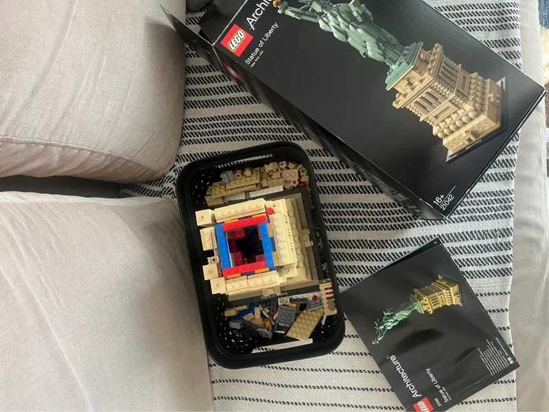 Klocki Lego architecture statua wolności