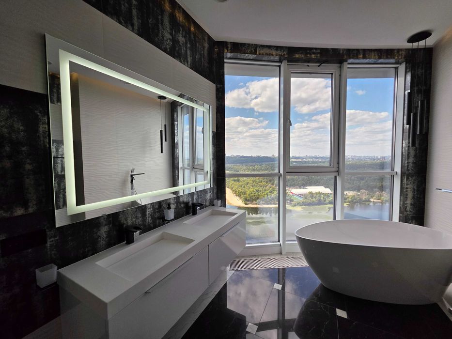 Пентхауз з видом на Київ