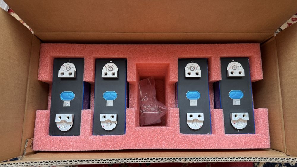 Аккумуляторные ячейки lifepo4 EVE LF280K + BMS JK-B2A8S20P 4S-8S 200A