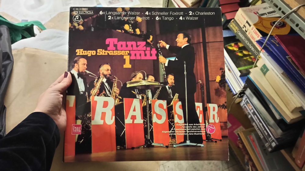 Disco Vinil "Tanz Mit",  Hugo Strasser