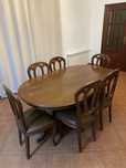 Mesa de jantar extensível + 6 cadeiras