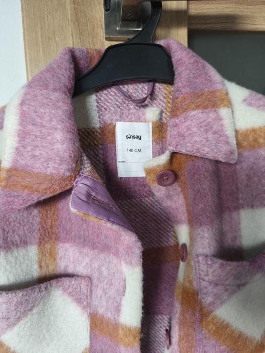 Katana kurtka ciepła dziewczęca 140 Sinsay