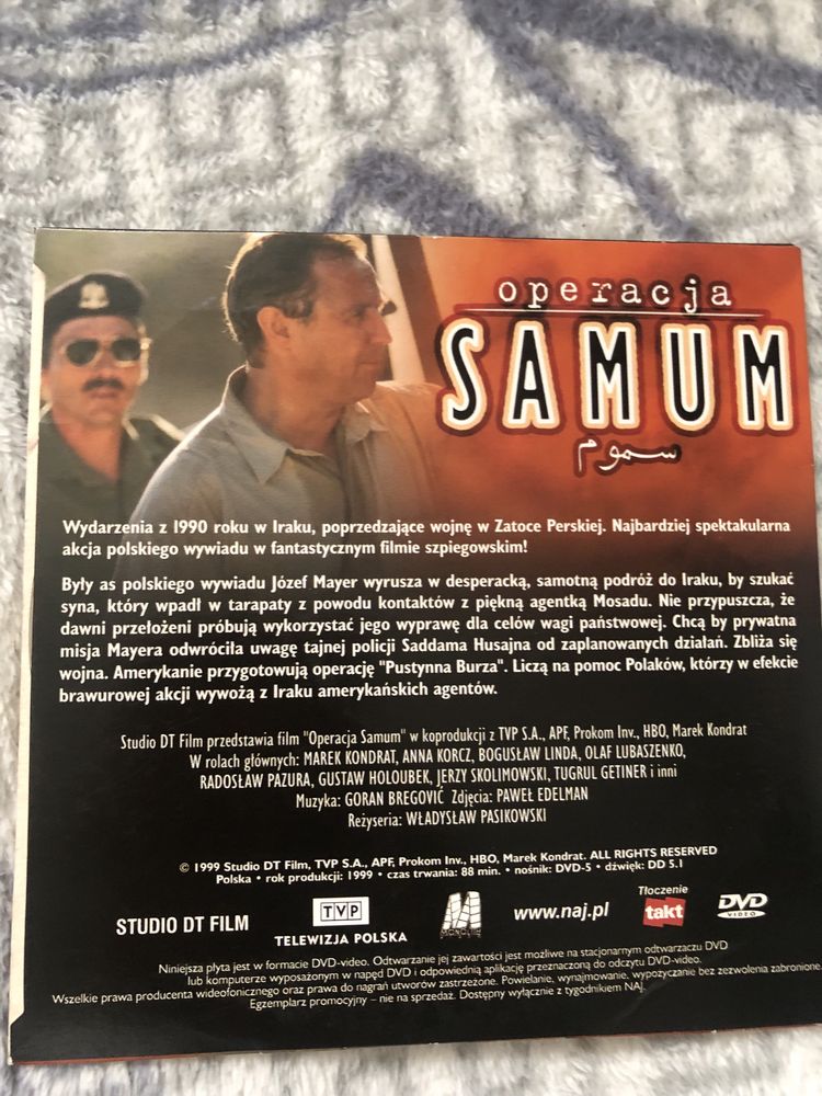 Operacja Samum film DVD