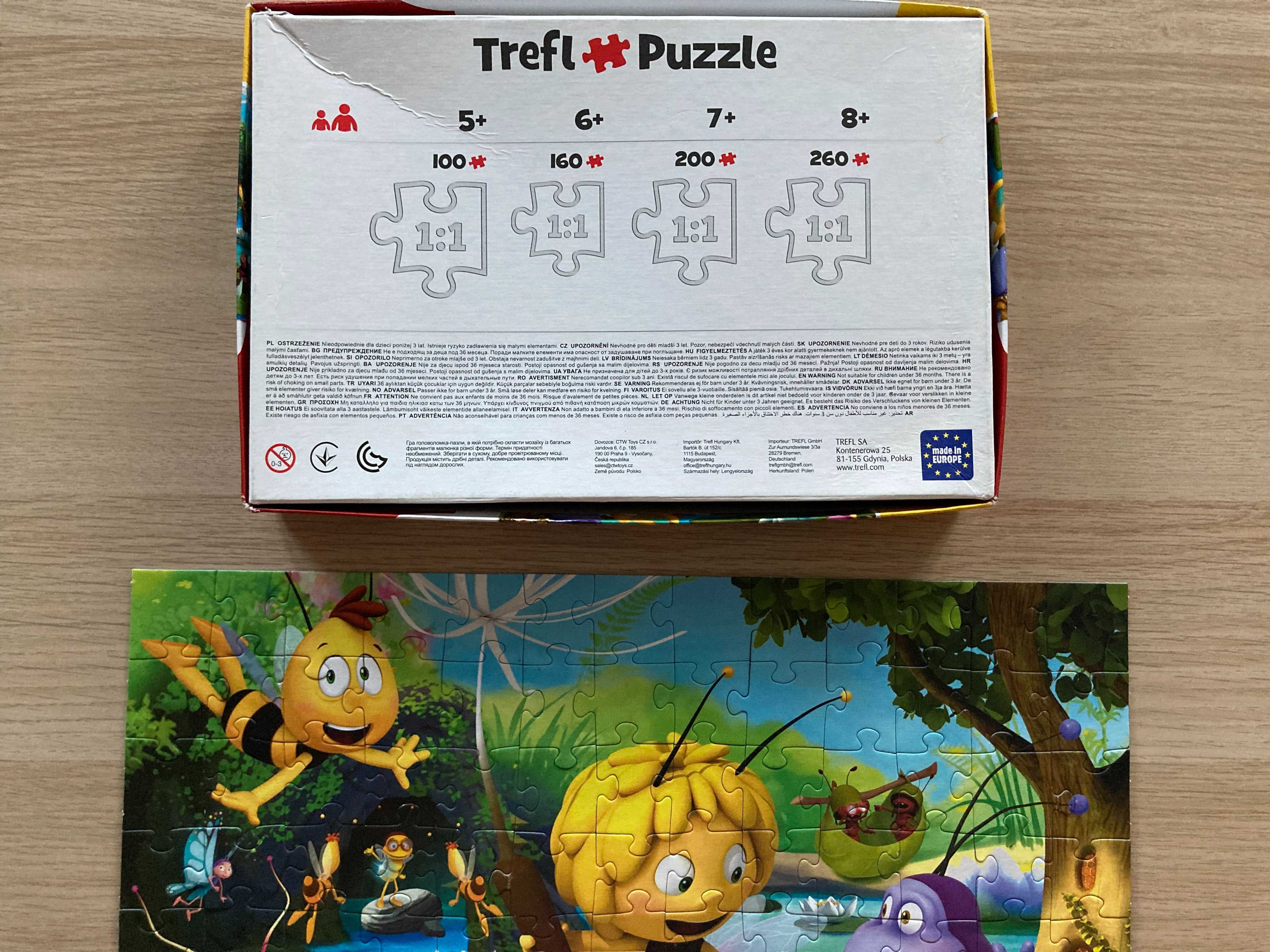 Puzzle Pszczółka Maja- 100 elementów
